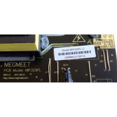 FUENTE / BACKLIGHT INVERTER / SCEPTRE MIP320FL-2 / KB5150 / MIP329FL / REV:1.0 / PARTE SUSTITUTA MIP320G-AM / PANEL LC320WXE (SB)(V2) / MODELO X322BV-HD - Imagen 3